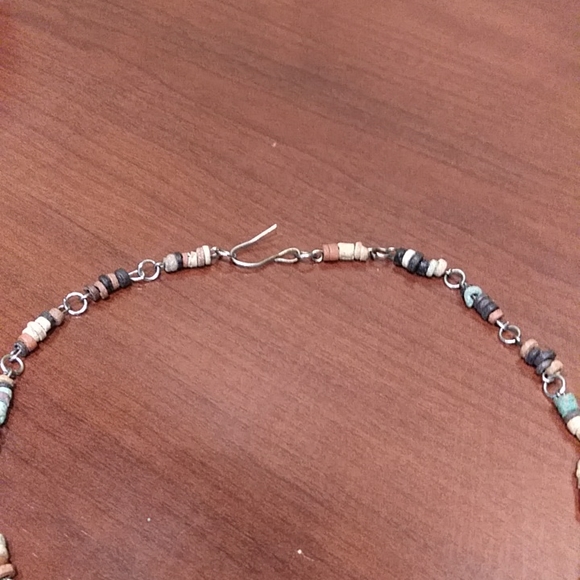 Vintage multiple layered beaded choker - Picture 4 of 6